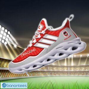 Custom Name For Fans NRL St. George Illawarra Dragons Personalized Max Soul Shoes Running Sneakers Product Photo 3