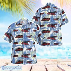 Hartland, Wisconsin Fire Department Hawaiian Shirt Beach Summer Shirt Product Photo 1