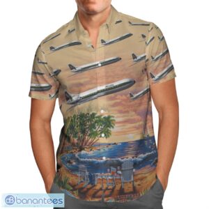 Alitalia Sud Aviation Caravelle Hawaiian Shirt Beach Summer Gift Product Photo 2