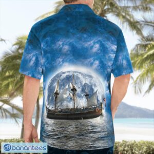 Royal Navy HMS Endeavour 3D Summer Aloha Hawaiian Shirt Product Photo 2
