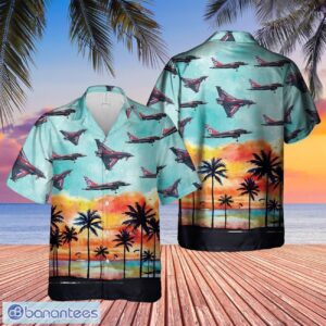 Royal Air Force Union Flag Typhoon Aircraft Hawaiian Shirt Beach Summer Shirt Product Photo 1