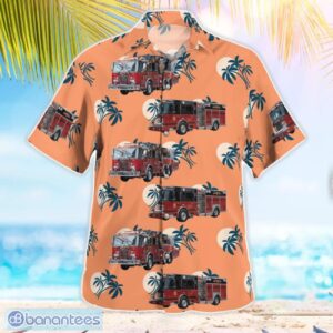 Nassau County, New York, Wantagh Fire Department Aloha Hawaiian Shirt Product Photo 2