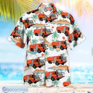 Ireland Dublin Airport Fire and Rescue Service Summer Hawaiian Shirt For Men Women Product Photo 2