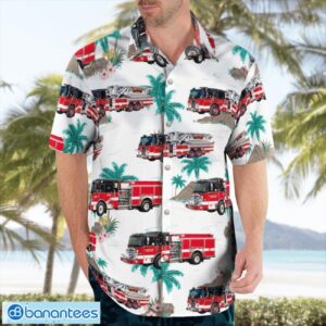 Connecticut Bridgeport Fire Department 3D Hawaiian Shirt Gift For Summer Product Photo 3