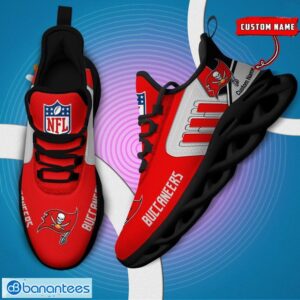 Custom Name NFL Tampa Bay Buccaneers Max Soul Shoes Personalized Running Sneakers Product Photo 5
