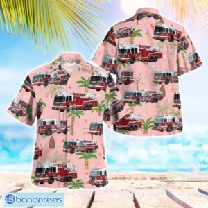 New York Yonkers Fire Department Christmas Hawaiian Shirt Summer Beach Shirt Product Photo 1