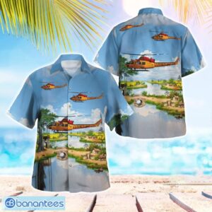 RCAF Bell CH-146 Griffon SAR Hawaiian Shirt Summer Beach Shirt Product Photo 1