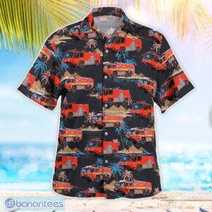 Anglesey, Wales, United Kingdom, RAF Valley Fire Dept 3D Hawaiian Shirt Gift For Summer Product Photo 3
