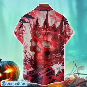 Tampa Bay Buccaneers NFL Skull Halloween Hawaiian Shirt Special Gift For Fans Product Photo 2