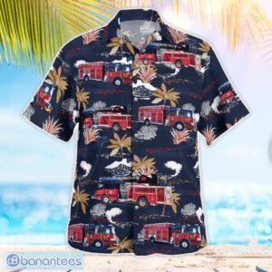 Topeka Volunteer Fire Department 3D Summer Aloha Hawaiian Shirt Product Photo 3