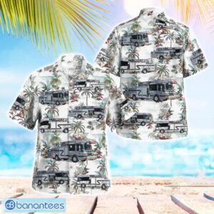 Texas, Cibolo Fire Department 3D Summer Aloha Hawaiian Shirt Product Photo 1
