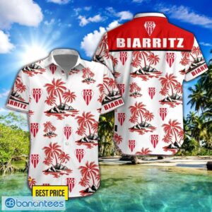 Biarritz Olympique Hawaiian Shirt And Shorts 3D Printing Hawaii Summer Gift Product Photo 1