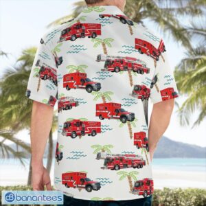 Janesville, Wisconsin, Janesville Fire Department Hawaiian Shirt Men Women Beach Shirt Product Photo 2