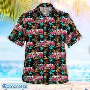 Council Bluffs Fire Department, Iowa Hawaiian Shirt Gift For Summer Vacation Product Photo 2