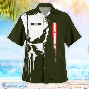 Custom Name RCAF Boeing CH-147F Chinook Hawaiian Shirt Gift For Summer Vacation Product Photo 2