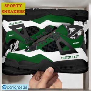Fendt Logo Colors Waves Custom Name Air Jordan 4 Dynamic Design For Men Women Product Photo 2