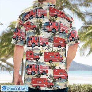 California Anaheim Fire & Rescue Hawaiian Shirt Button Summer Shirt Product Photo 4