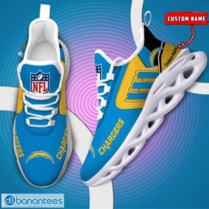 Custom Name NFL San Diego Chargers Max Soul Shoes Personalized Running Sneakers Product Photo 6