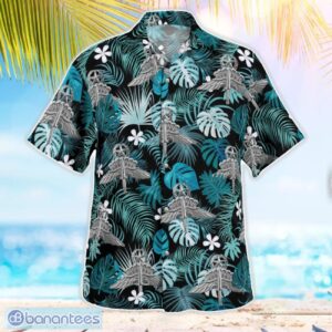 US Army Military Free Fall Jumpmaster (HALO) 3D Summer Aloha Hawaiian Shirt Product Photo 3