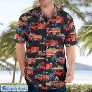 Anglesey, Wales, United Kingdom, RAF Valley Fire Dept 3D Hawaiian Shirt Gift For Summer Product Photo 4