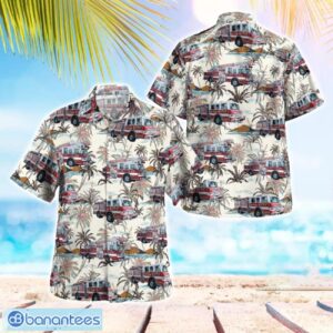 Key West, Florida, Key West Fire Department Summer Hawaiian Shirt For Men Women Product Photo 1