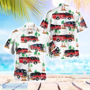 Lucas Fire Department 3D Hawaiian Shirt Product Photo 1