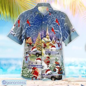 Marfa City - County EMS Christmas Beach Hawaiian Shirt Gift For Summer Holiday Product Photo 2