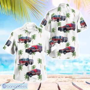 Richland Hills, Texas, Richland Hills Fire Department Aloha Hawaiian Shirt Product Photo 1