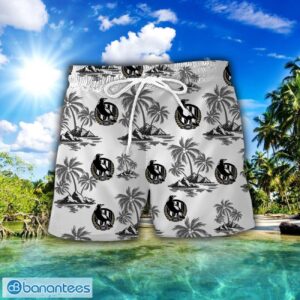 Collingwood Football Club Hawaiian Shirt And Shorts 3D Printing Hawaii Summer Gift Product Photo 2
