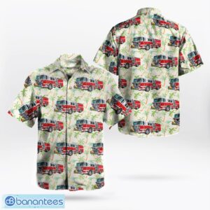 Fort Meade Fire & Emergency Services Fire Engine Hawaiian Shirt Gift For Summer Vacation Product Photo 1