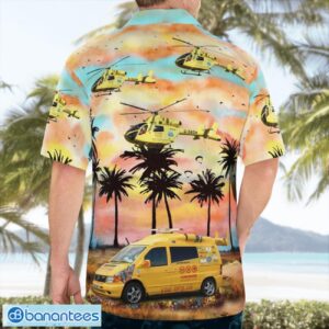 Yorkshire Air Ambulance McDonnell Douglas MD-900 Explorer 3D Hawaiian Shirt Product Photo 4