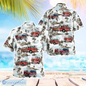 Georgia, Oconee County Fire Rescue Beach Hawaiian Shirt Gift For Summer Holiday Product Photo 1