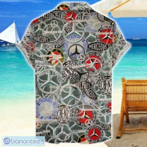 Mercedes Benz Car AOP Hawaiian Shirt Summer Gift For Men And Women Product Photo 2