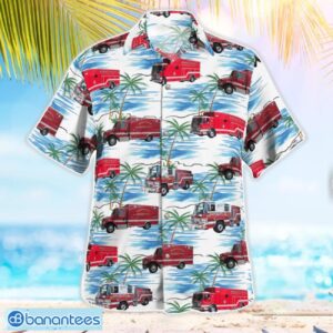 California Berkeley Fire Department Hawaiian Shirt Button Summer Shirt Product Photo 2