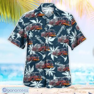 Winter Haven Fire Department Tropical Hawaiian Shirt Beach Summer Shirt Product Photo 4