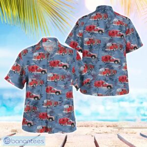 Love Carlsbad, California, Carlsbad Fire Department Hawaiian Shirt Button Summer Shirt Product Photo 1