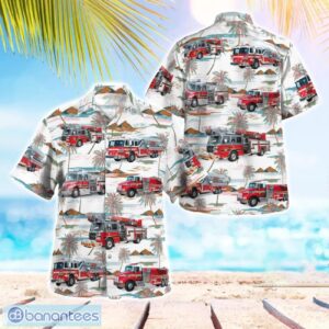 Sumter County Fire Department, Florida 3D Summer Aloha Hawaiian Shirt Product Photo 1