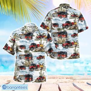 Saxtons River Vol. Fire Department 3D Hawaiian Shirt Product Photo 1