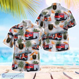 Finland Fire Department Aloha Hawaiian Shirt Product Photo 1