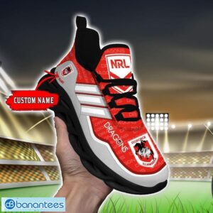 Custom Name For Fans NRL St. George Illawarra Dragons Personalized Max Soul Shoes Running Sneakers Product Photo 5