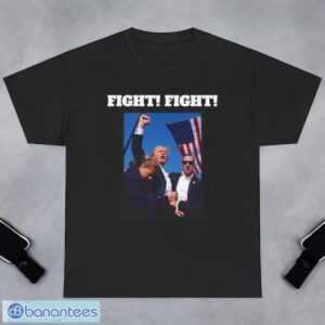 Trump Shooting Fight On 47th President Trump Shirt Product Photo 2