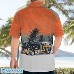 West Virginia, South Charleston Fire Department Aloha Hawaiian Shirt Product Photo 2