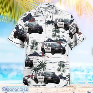 Washington State, Kent Police Department Car Aloha Hawaiian Shirt Product Photo 2