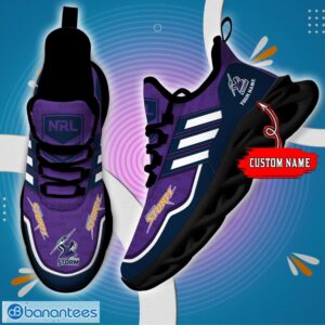 Custom Name For Fans NRL Melbourne Storm Personalized Max Soul Shoes Running Sneakers Product Photo 4