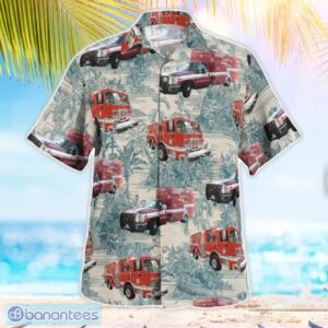 Calexico, California, Calexico Fire Department Hawaiian Shirt Button Summer Shirt Product Photo 3
