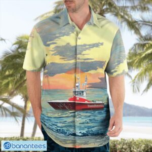 Dana Point, California, BoatUS, TowBoatUS Dana Point Hawaiian Shirt Button Summer Shirt Product Photo 4