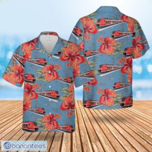German Deutsche Bahn Hawaiian Shirt Beach Summer Shirt Product Photo 1
