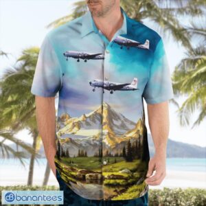 US Navy C-118A Liftmaster 53-3279 of VR-52 Beach Hawaiian Shirt Gift For Summer Holiday Product Photo 4