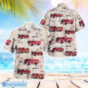 Memphis, Tennessee, Memphis Fire Department Aloha Hawaiian Shirt Product Photo 1