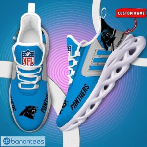 Custom Name NFL Carolina Panthers Max Soul Shoes Personalized Running Sneakers Product Photo 6